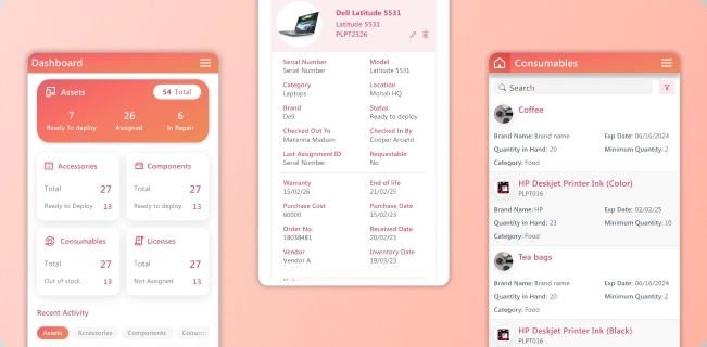 Asset and Inventory Management App