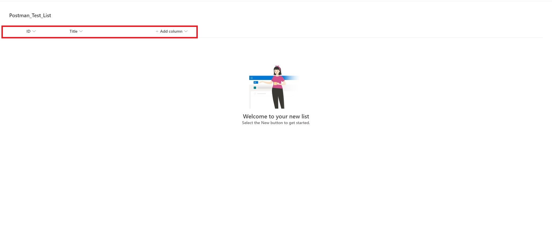after changing view