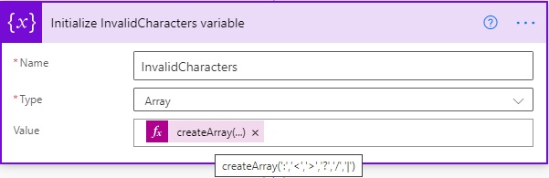 initialize variable array initialize variable array