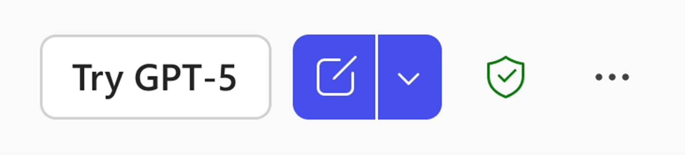 Try GPT-5 Logo on Microsoft Copilot chat