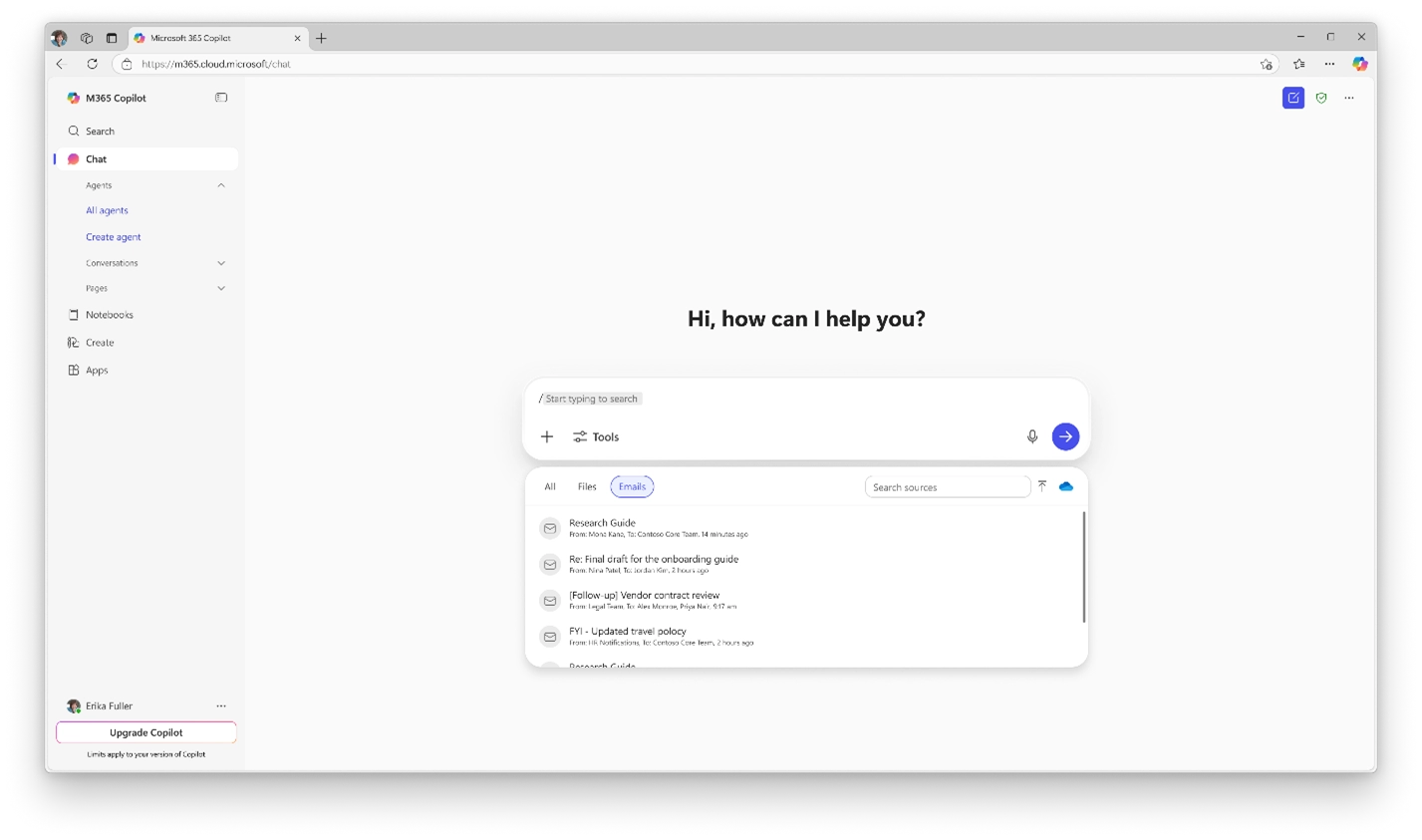 New Ways to Include Files and Emails in Prompts