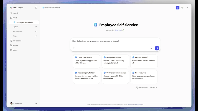Employee Self-Service Agent 