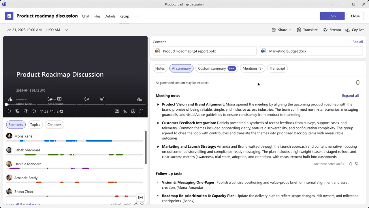 Meeting Recap Templates
