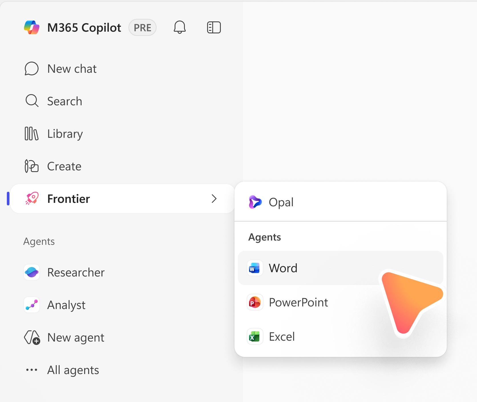 Microsoft Word, Excel, and PowerPoint agents: A new Copilot experience for content creation