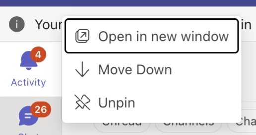 1.	Open core apps in separate windows