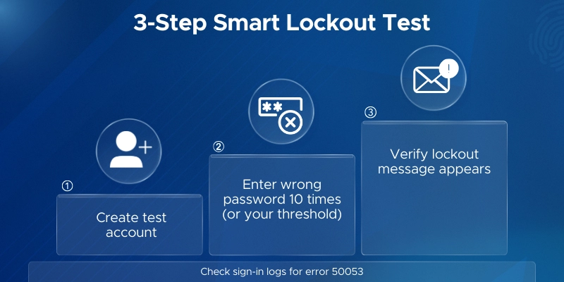 3-Step Smart Lockout Test